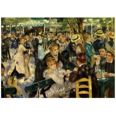 Educa 20311 - Bál a Moulin de la Galette-ben, Renoir - 3000 db-os puzzle