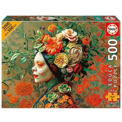 Educa 20232 - A gyíkok királynője - 500 db-os XXL puzzle
