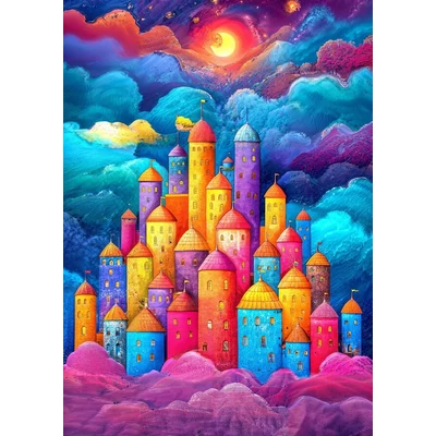 Enjoy 2270 - Clouds Fortress - 1000 db-os puzzle