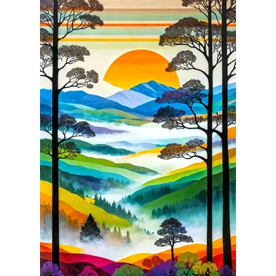 Enjoy 2264 - Hilltops Breeze - 1000 db-os puzzle