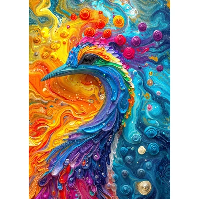 Enjoy 2248 - Marble Feathers - 1000 db-os puzzle