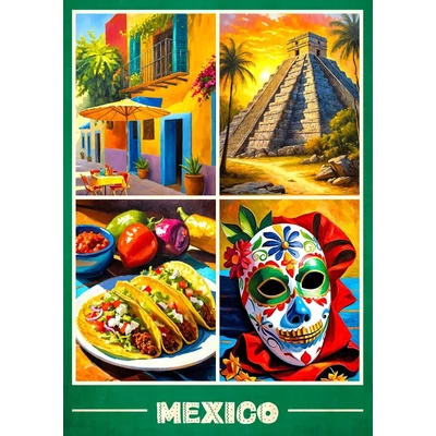 Enjoy 2266 - Mexico - 1000 db-os puzzle