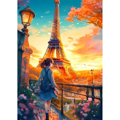 Enjoy 2284 - Parisian Wanderlust - 1000 db-os puzzle