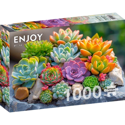 Enjoy 2277 - Succulents - 1000 db-os puzzle
