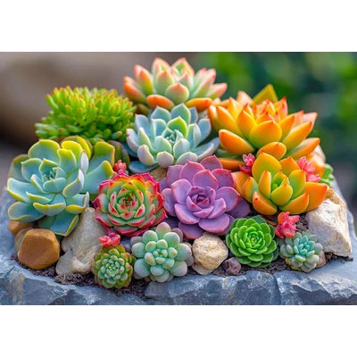 Enjoy 2277 - Succulents - 1000 db-os puzzle