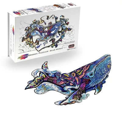 Eureka EUR34663 - Bálna - 101 db-os Rainbow Fa puzzle