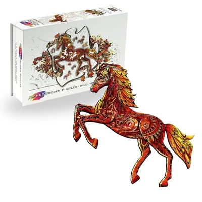 Eureka EUR34668 - Vadló - 103 db-os Rainbow Fa puzzle
