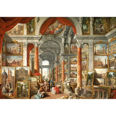 EuroGraphics 6000-6036 - Fine Art Collection - Gallery of Views of Modern Rome - 1000 db-os puzzle