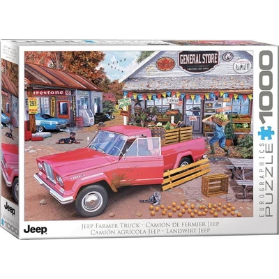EuroGraphics 6000-5703 - Jeep Farmer Truck - 1000 db-os puzzle
