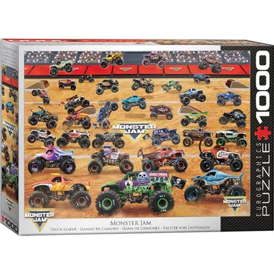 EuroGraphics 6000-5944 - Monster Jam Truck Lineup - 1000 db-os puzzle