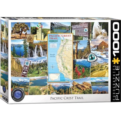 EuroGraphics 6000-5721 - Globetrotter, Pacific Crest Trail - 1000 db-os puzzle