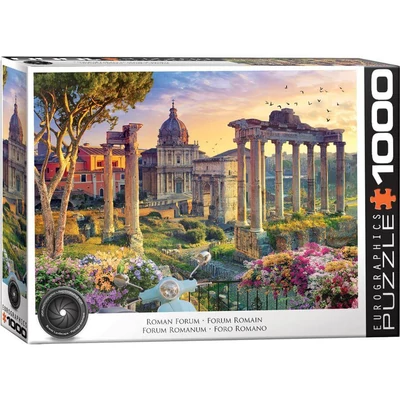 EuroGraphics 6000-6003 - Roman Forum, Rome, Italy - 1000 db-os puzzle