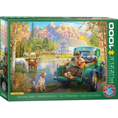 EuroGraphics 6000-6012 - Singing Lake, Angelo Bonito - 1000 db-os puzzle