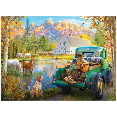 EuroGraphics 6000-6012 - Singing Lake, Angelo Bonito - 1000 db-os puzzle