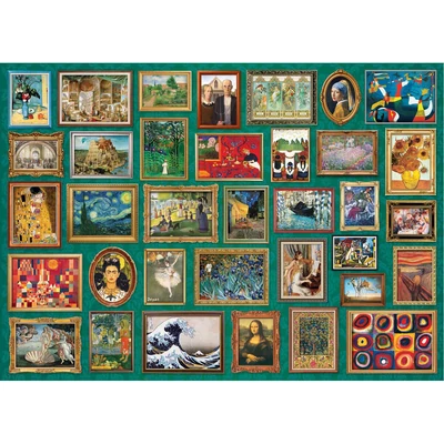 EuroGraphics 8220-6041 - Masterpieces - 2000 db-os puzzle
