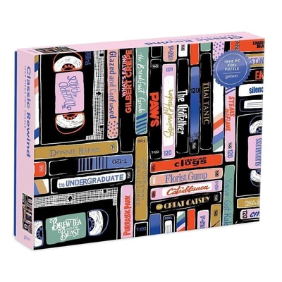 Galison 65315 - Classic Rewind - 1000 db-os Fóliás puzzle