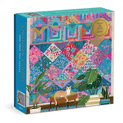 Galison 84668 - Quilter&#039;s Corner, Victoria Ball - 1000 db-os Fóliás puzzle