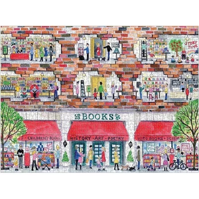Galison 67081 - A Day at the Bookstore, Michael Storrings - 1000 db-os puzzle