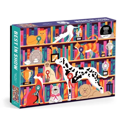 Galison 76519 - Best In Show - 1000 db-os puzzle