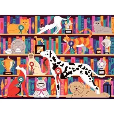 Galison 76519 - Best In Show - 1000 db-os puzzle