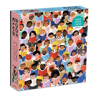 Galison 62628 - Book Club - 1000 db-os puzzle