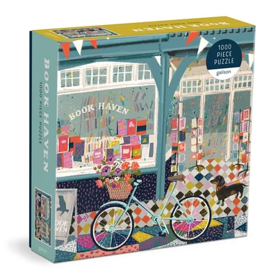 Galison 68583 - Book Haven - 1000 db-os puzzle