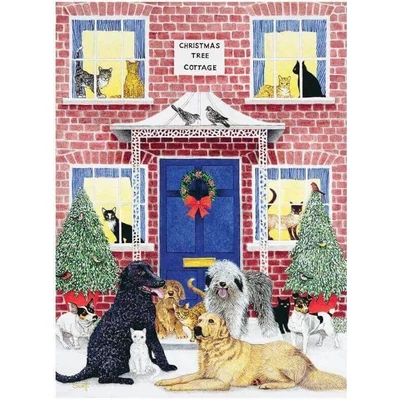 Galison 56887 - Christmas Cottage - 1000 db-os puzzle
