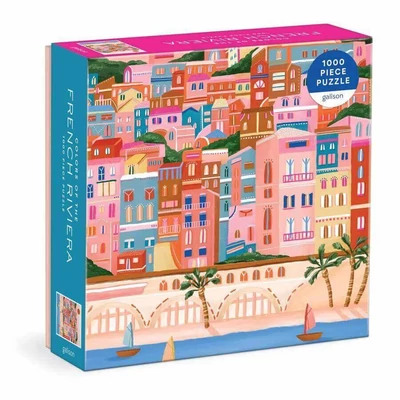Galison 76120 - Colors Of The French Riviera - 1000 db-os puzzle