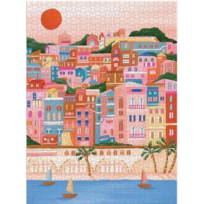 Galison 76120 - Colors Of The French Riviera - 1000 db-os puzzle