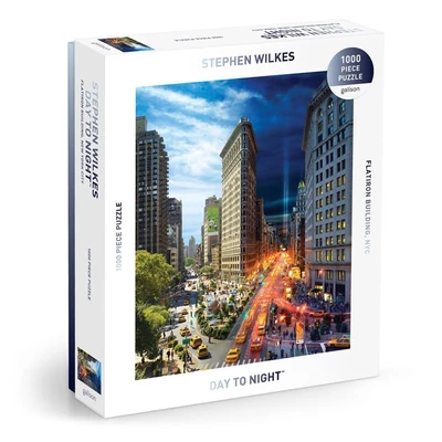 Galison 83043 - Day To Night™ Flatiron, Stephen Wilkes - 1000 db-os puzzle
