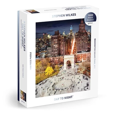 Galison 83050 - Day To Night™ Washington Square Park, Stephen Wilkes - 1000 db-os puzzle