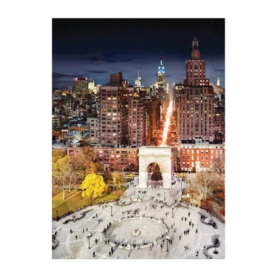 Galison 83050 - Day To Night™ Washington Square Park, Stephen Wilkes - 1000 db-os puzzle