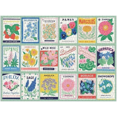 Galison 76564 - Ever Upward - Grow Your Own Way - 1000 db-os puzzle