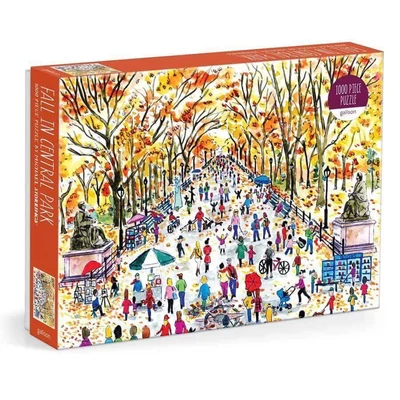 Galison 80202 - Fall in Central Park, Michael Storrings - 1000 db-os puzzle