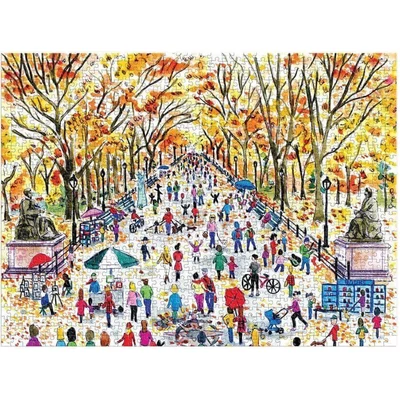 Galison 80202 - Fall in Central Park, Michael Storrings - 1000 db-os puzzle
