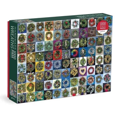 Galison 77639 - Handmade Wreaths - 1000 db-os puzzle