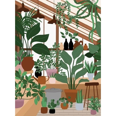 Galison 71910 - House of Plants  - 1000 db-os puzzle