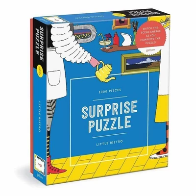 Galison 77769 - Little Bistro - 1000 db-os Meglepetés puzzle