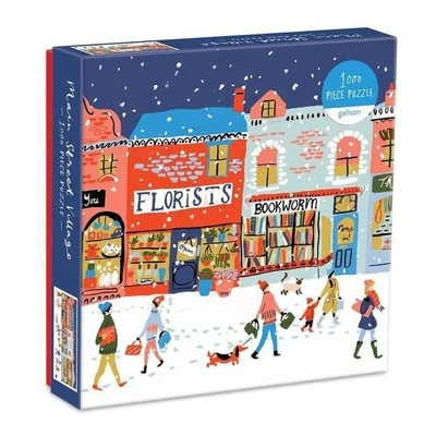 Galison 61997 - Main Street Village - 1000 db-os puzzle