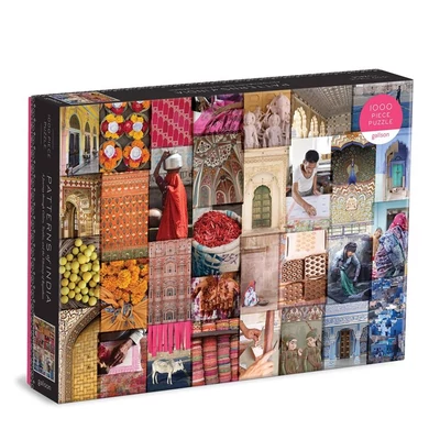 Galison 68569 - Patterns of India - 1000 db-os puzzle
