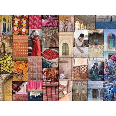 Galison 68569 - Patterns of India - 1000 db-os puzzle