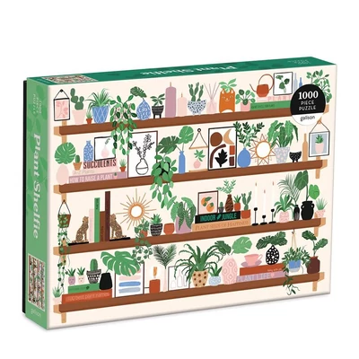 Galison 66541 - Plant Shelfie - 1000 db-os puzzle