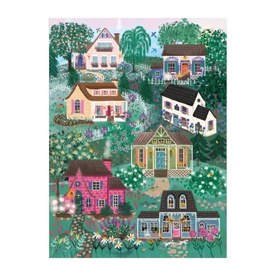 Galison 83562 - The Cottage Hills, Joy Laforme - 1000 db-os puzzle