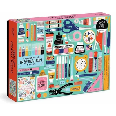 Galison 75048 - Tools for Creative Success - 1000 db-os puzzle
