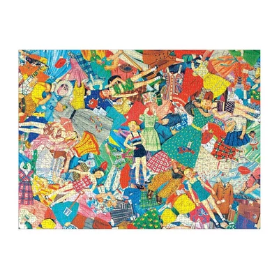 Galison 62642 - Vintage Paper Dolls - 1000 db-os puzzle