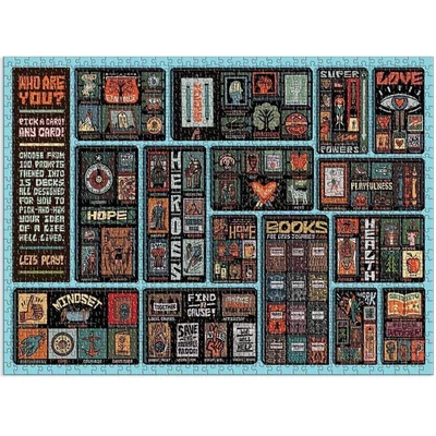 Galison 70487 - Who Are You? - 1000 db-os puzzle
