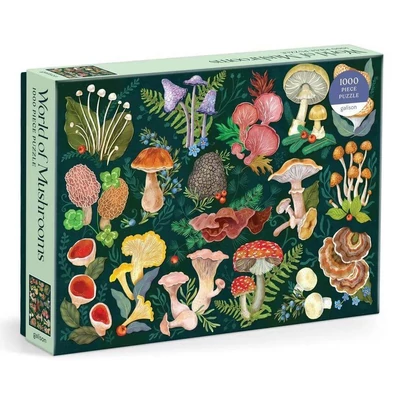 Galison 82268 - World of Mushrooms - 1000 db-os puzzle