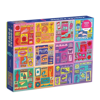 Galison 66831 - Zodiac Power - 1000 db-os puzzle