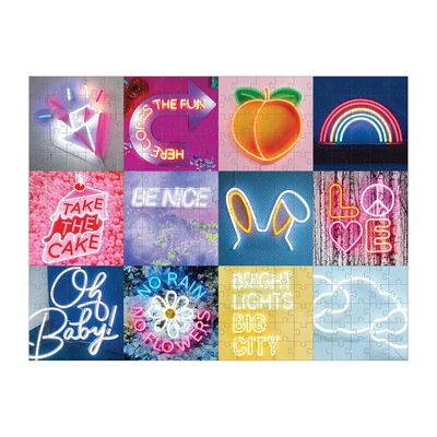 Galison 62703 - Electric Confetti - 300 db-os puzzle