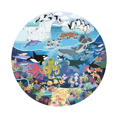 Galison 34311 - Ocean Lover’s - 500 db-os puzzle